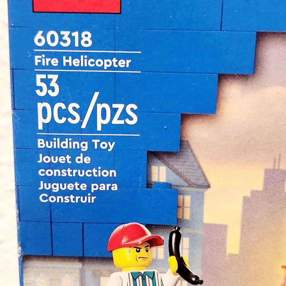 NEW LEGO Fire Helicopter 603318 Firefighter BBQ Hotdog Grilling $15 Brand new in - Picture 3 of 7